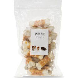 PETSTYLE LIVING GEPERST BOT WIT MET KIP 7,5 CM 20 ST