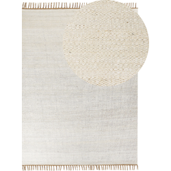 Beliani LUNIA - Laagpolig-Beige-Jute