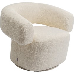 Kare Draaifauteuil Maye Cream