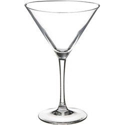 Set van 4x stuks cocktailglazen/martiniglazen van 210 ml - Drinkglazen