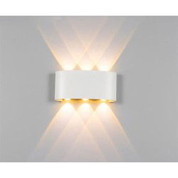 Groenovatie LED Wandlamp 6W Triple Warm Wit, Wit