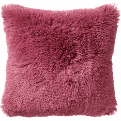 Dutch Decor FLUFFY - Kussenhoes 60x60 cm - superzacht - XL kussensloop - Heather Rose - roze - Dutch Decor