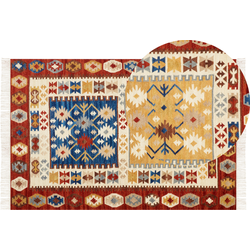 Beliani VOSKEHAT - Vintage-Multicolor-Wol