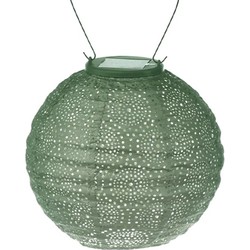 Round dia. 20 cm Occult licht groen lampion - Lumiz