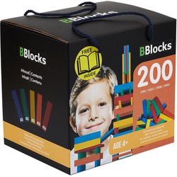 BBlocks BBlocks BBlocks 200 stuks kleur in kartonnen doos