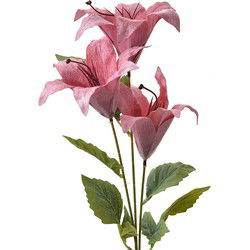 Clayre & Eef Kunstbloem 72 cm Roze Kunststof