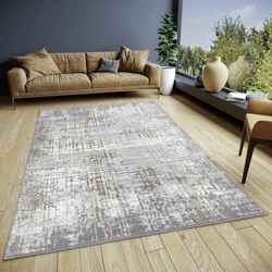 Vintage vloerkleed - Shine Abstract Crème/Grijs - 160 X 235 CM