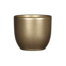 Pot tusca d7.5h6.5 cm goud