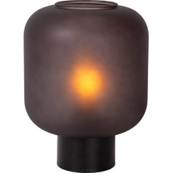 Elly tafellamp diameter 21 cm 1xE27 zwart
