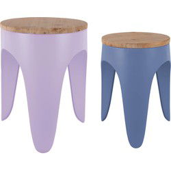Stool Set Double Funky