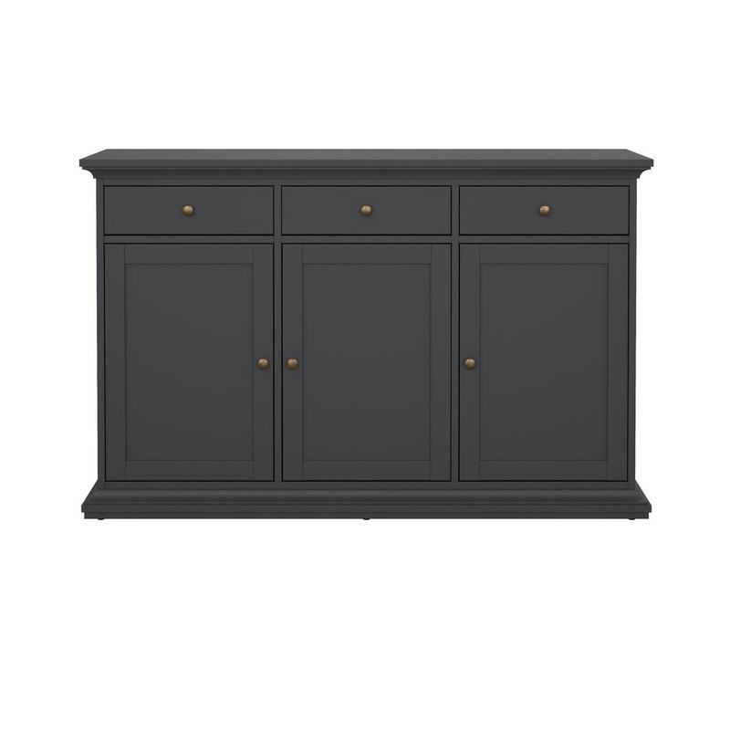 Dressoir met 3 deuren en 3 lades B143,7 cm  SOFIA - 