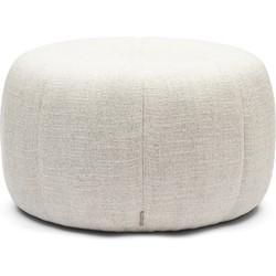 Riviera Maison Falcone Stool, rich tweed, antique white