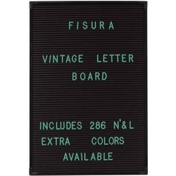 Fisura Mint groene letters voor letterbord