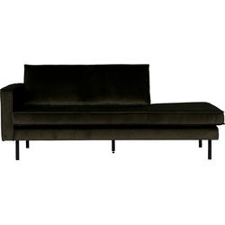 BePureHome Rodeo Daybed Links - Velvet - Green Hunter - 85x203x86