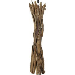 Light & Living - vloerlamp - Margret - naturel - hout - losse armatuur - E27 - 8212284