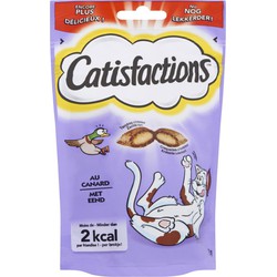 Kattenvoer Mix Kip & Eend 60 g Catisffactions