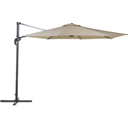 Beliani SAVONA - Cantilever parasol-Zwart-Polyester