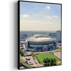 Muurwerken Akoestisch Schilderij - Johan Cruijf Arena - Geluidsdempend Wandpaneel - Wanddecoratie - Geluidsisolatie - BASIC (AW 0.65) L (72X100)