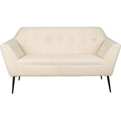 Dutchbone Kate 2 Zitsbank Bouclé Beige