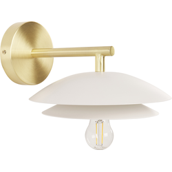 LASOLO - Wandlamp - Wit - Metaal