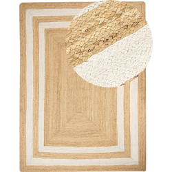 GEMEREK - Vloerkleed - Lichtbeige - 300 x 400 cm - Jute
