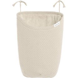 Baby's Only Gebreide boxzak - Opbergzak speelgoed - Boxopbergzak - Boxtas - Speelgoedzak Sky - Warm Linen