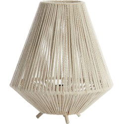 Light & Living - tafellamp - Felida - beige - metaal - nachtkastlamp - E27 - 8056143