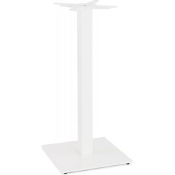 TOWER vierkante tafelpoot 50x50x110 cm Wit
