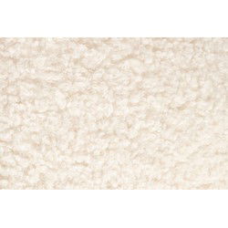 Housecraft Living Noxx Bank 2,5 zits Teddy stof Wit