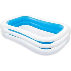 Opblaasbaar zwembad Family Pool blauw