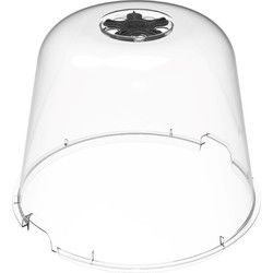 3 stuks - Bloempot Green basics kweek huis rond 30cm transparant