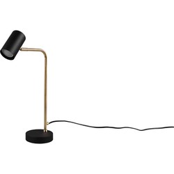 Moderne Tafellamp Marley - Metaal - Messing