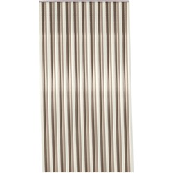 Vliegen/insecten gordijn Aruba - bruin/beige - PVC - 90 x 200 cm - Vliegengordijnen