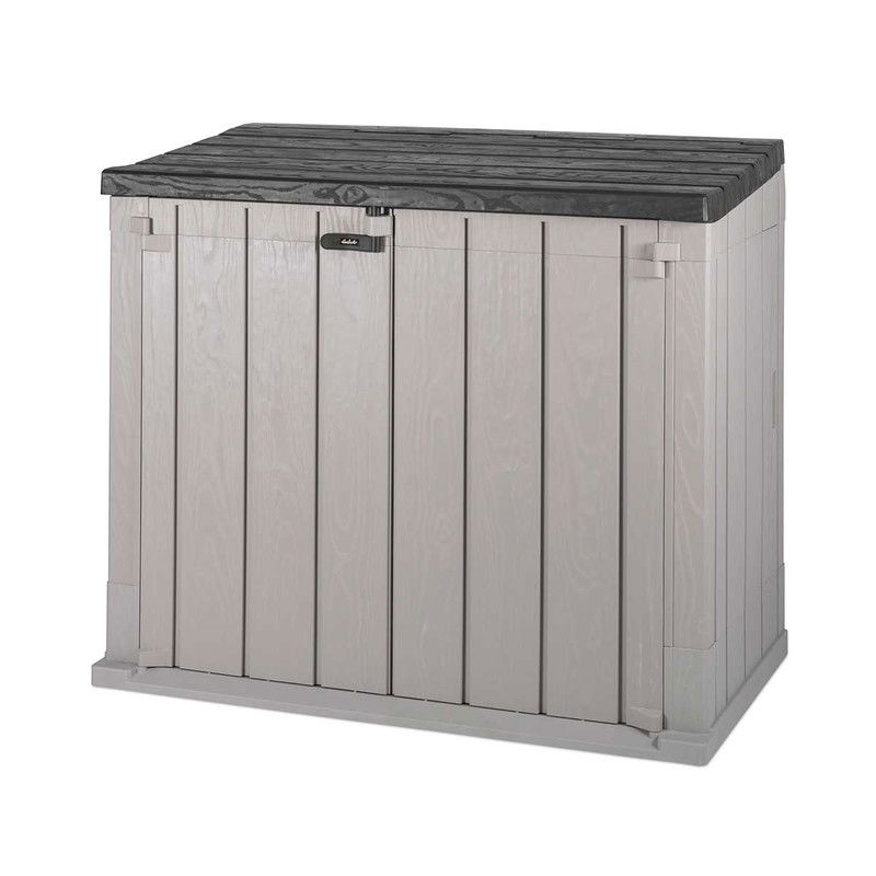 Toomax Stora way opbergbox 842 liter - taupe donker grijs - 