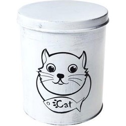 Vershoudblik voor kattenvoer Wit - 1 Liter