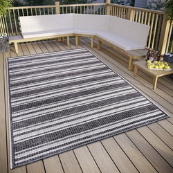 Buitenkleed - Temu Grijs/Antraciet - 63 X 120 CM