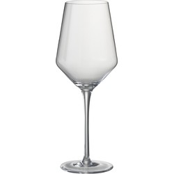 Drinkglas | Glas | Transparant | 9x9x (h)24 Cm