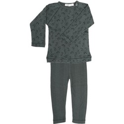 Snoozebaby Snoozebaby Pyjama Dark Green print - 74/80