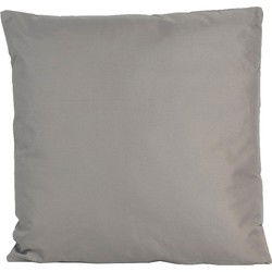 Buitenkussen 45x45x12 cm grijs