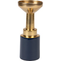 ZUIVER Candle Holder Glam Blue M