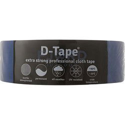 Tape permanent blauw 50mmx50m