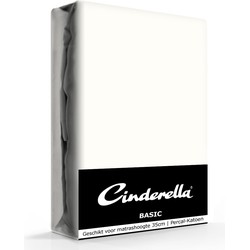 Cinderella Basic Hoeslaken Ivory Hoge Hoek - 40 cm-180 x 200 cm