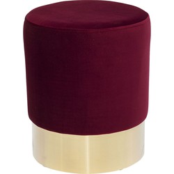 Kare Kruk Cherry Bordeaux Brass Ø35cm