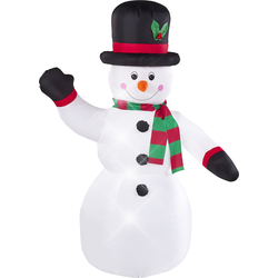 RUKA - Kerstdecoratie - Wit - Polyester