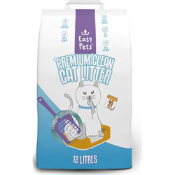 EASYPETS PREMIUM CLEAN WHITE BENTONITE KATTENBAKVULLING 12 LTR