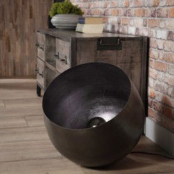 Tafellamp 1-Lichts Zwart - Ø46cm - Metaal - Lamp Basket XL