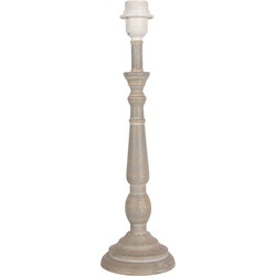 Clayre & Eef Lampenvoet Ø 13x45 cm Bruin Hout