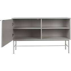 Dressoir Rechthoek - Wit - 124x40x75cm - Cayo