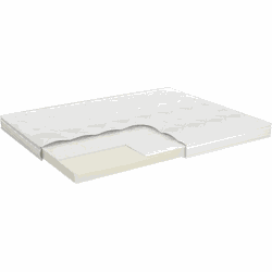 Mörgenn Luxe Topmatras Traagschuim - Dikte: 10 cm 180x210