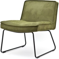 fauteuil montana polyester groen 78 x 66 x 70